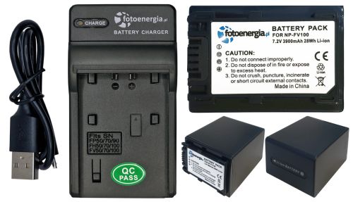 Batteria Sony NP-FV70 Nuova Verisone Aggiornata